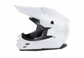 MX Force Marshal White Helmet