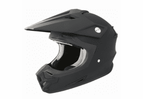 MX Force MHS39 Matte Black Helmet