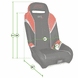 PRP Custom GT S.E. Seats w| Seat Mounts |Sold in Pairs| - Honda Talon 1000