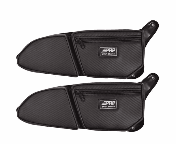 PRP FRONT Stock Door Bags w| Knee Pads - Polaris RZR 900