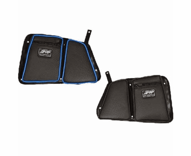 PRP REAR Stock Door Bags w| Knee Pads |Sold in Pairs| - Polaris RZR XP 4 1000 | XP 4 Turbo | 4 900