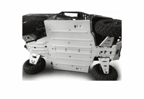 Rival Aluminum Skid Plate and Guards Kit - 2013-19 Full Size Polaris Ranger w| Pro-Fit Cage