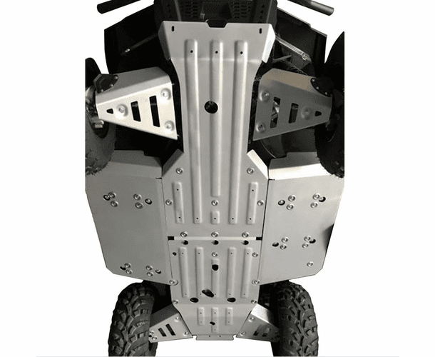 Rival Aluminum Skid Plate and Guards Kit - 2015-21 Mid Size Polaris Ranger 500 | 570 | ETX | EV