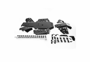 Rival Plastic Skid Plate and Guards Kit - 2016-21 Yamaha Grizzly 700