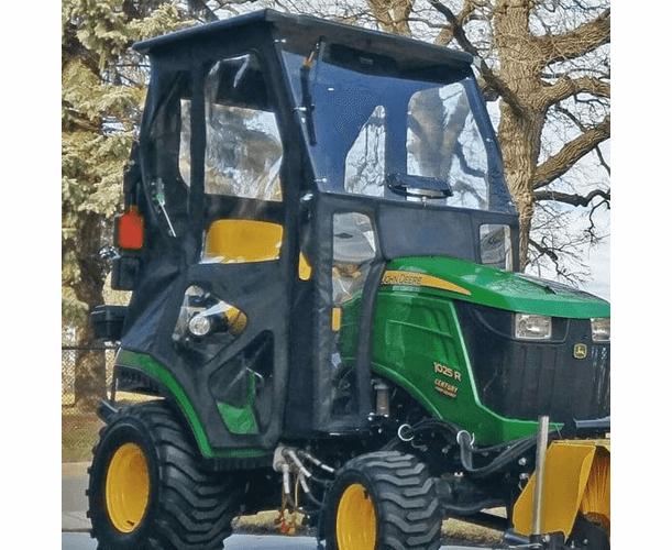 Seizmik Full Cab Enclosure - 2011-17 John Deere 1-Family Tractor 1023E | 1025R