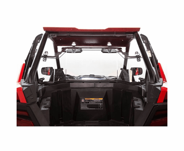 Seizmik Hard Coated Rear Windshield - Polaris RZR PRO XP