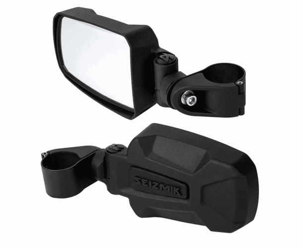 Seizmik Pursuit Aluminum Break Away Side Mirrors |Sold in Pairs|