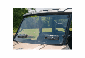 Seizmik Toolless Versa-Vent Front Windshield - 2013-22 Polaris Ranger