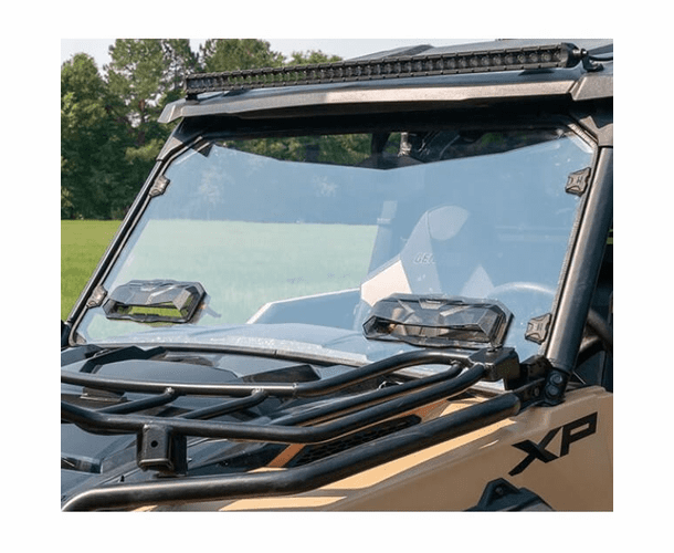 Seizmik Toolless Versa-Vent Front Windshield - Polaris General 1000 | XP 1000