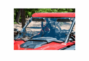 Seizmik Toolless Versa-Vent Hard Coated Front Windshield - Polaris RZR PRO XP