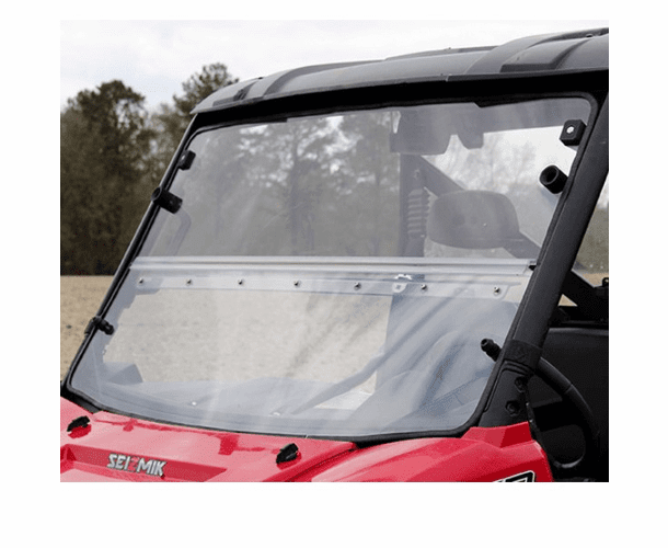 Seizmik Versa-Fold Front Windshield - 2010-14 Mid Size Polaris Ranger 400 | 500 | 570 | 800 | EV