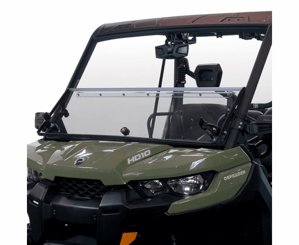 Seizmik Versa-Fold Front Windshield - Can Am Defender