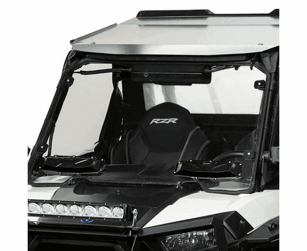 Seizmik Versa-Vent Hard Coated Front Windshield - 2014-20 Polaris RZR XP 1000 | XP Turbo | S 1000 | 900 | S 900