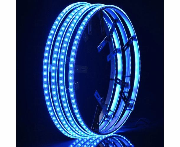 Single Row ColorSMART Bluetooth LED Wheel Light Kit by Race Sport Lighting