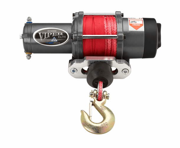 Viper Elite 4500 lb Winch - 1/4" Synthetic Cable