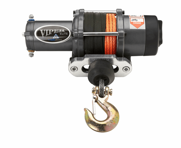 Viper Elite 6000 lb Winch - 1/4" Synthetic Cable