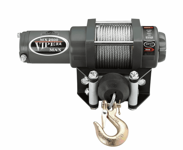 Viper Max 5000 lb. Winch - 1/4" Synthetic Cable