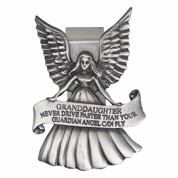 2 x 11/2 Inch "Granddaughter Never Drive Faster Than Your Guardian
