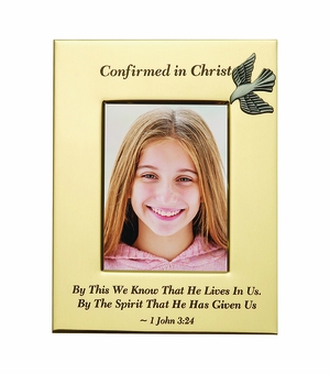 5 x 7 Inch Metal Confirmation Photo Frame