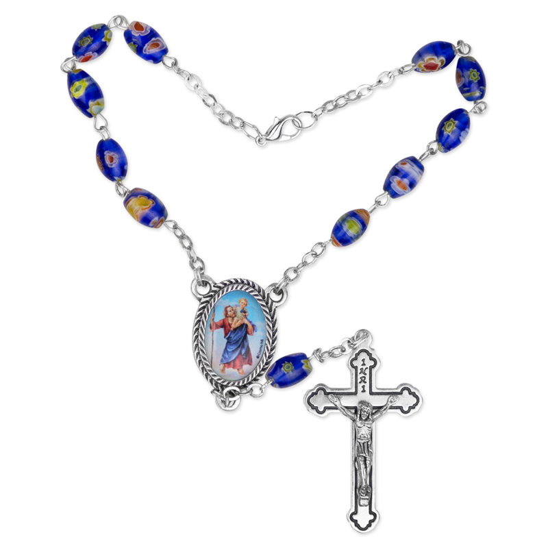 TALISMAN4U Saint Christopher Medal One Decade Catholic