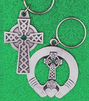 Celtic Key Chains and Visor Clips
