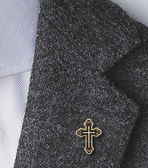 Cross and Crucifix Lapel Pins