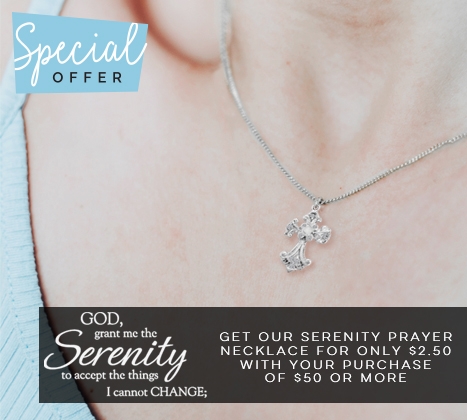 Serenity Prayer Necklace - SX3321