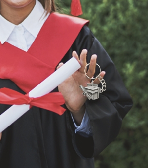 Special Occasion Key Chains and Visor Clips