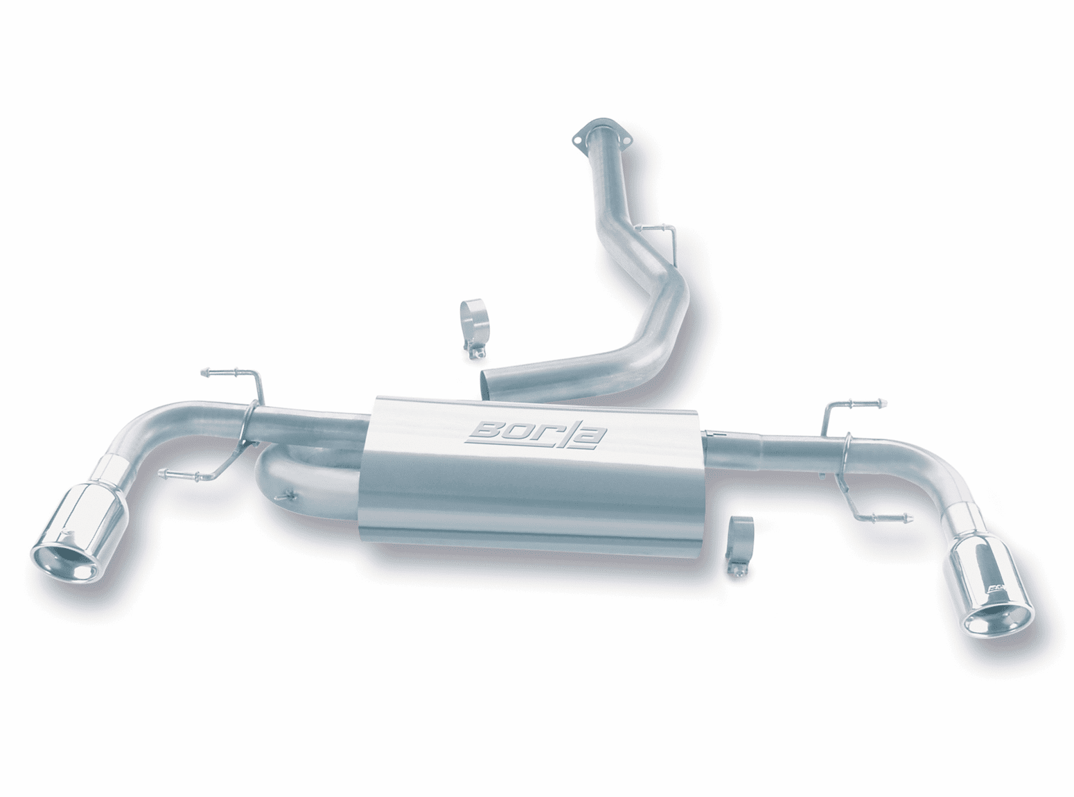 Borla Cat-Back Exhaust System Part # 140078 for the 2004 - 2007 Mazda RX-8