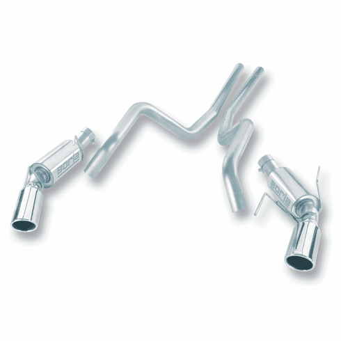 Borla Stainless Steel Cat-back Exhaust System "Aggressive" Part # 140135 for the 2005 - 2007 Mustang GT