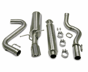 Corsa Sport Cat-Back Exhaust System Part # 14128 for the 2005 - 2007 Chevy Cobalt SS Supercharged