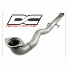 DC Sports Brushed Stainless Steel Turbo Downpipe Part # MDP6010 for the 2003 - 2006 Lancer Evolution