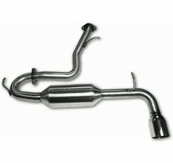 DC Sports Single Canister System, Axle-back Stainless Steel Exhaust Part # SCS6403 for the 2005 - 2007 Scion tC 