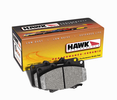Hawk Performance Ceramic Street Brake Pads (front) Part # HB328Z.685 for the 2005 - 2007 Scion tC