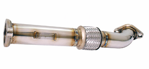 Injen Cross Over Pipe w/ flex hose Part # SES1202CP for the 2006 Subaru WRX