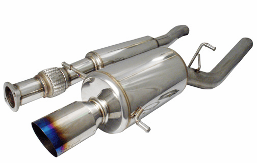 Injen Super SES Full 76mm Cat-Back Exhaust System with 4.5 inch tip Part # SES1202TT for the 2006 Subaru WRX