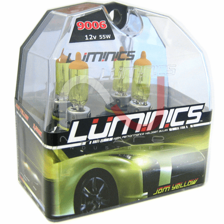 Luminics JDM Yellow 9005 (HB3) Twin Pack Part # LY-9005F