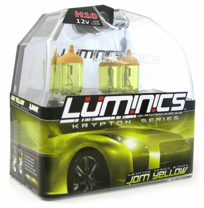 Luminics Krypton JDM Yellow 9005 (HB3) Twin Pack Part # LKY-9005F