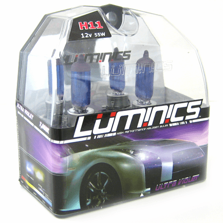 Luminics Krypton Ultra Violet H11 Twin Pack Part # LKV-H11F