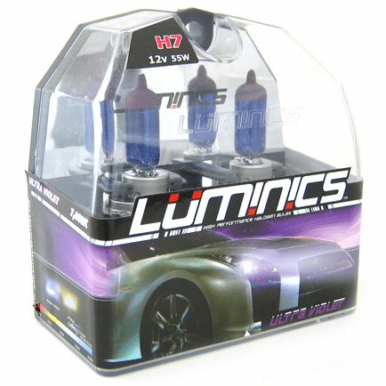 Luminics Krypton Ultra Violet H7 Twin Pack Part # LKV-H7F