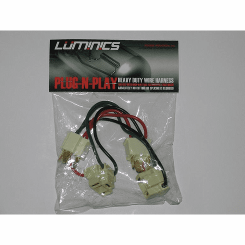 Luminics Plug and Play H4 Wire Harnesses Part # LH-H4