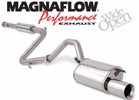 Magnaflow Cat-back Exhaust System part # 15744 for the 2001 - 2005 Eclipse RS/GS/GT/GTS 
