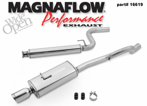 Magnaflow Cat-Back Exhaust System PART #: 16618 for the 2005 - 2007 Chevrolet Cobalt 