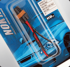 Nokya Heavy Duty 9005 (HB3) Splice On Wire Harness Part # NOK9105