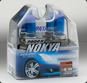 Nokya Stage 1 Arctic White 9004 (HB1) Headlight Bulbs Part # NOK7412
