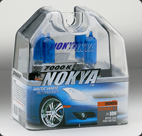 Nokya Stage 1 Arctic White 9005 (HB3) Headlight Bulbs Part # NOK7411