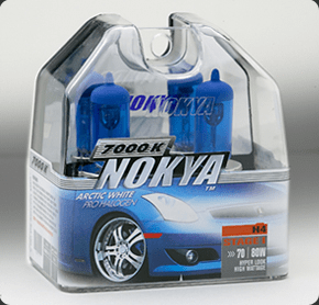 Nokya Stage 1 Arctic White H4 Twin Pack Headlight Bulbs Part # NOK7413