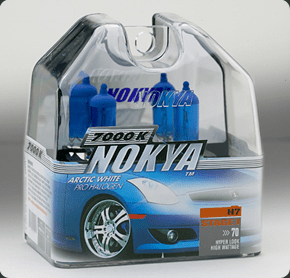 Nokya Stage 1 Arctic White H7 Twin Pack Headlight Bulbs Part # NOK7416