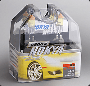 Nokya Stage 1 Hyper Yellow 880 Headlight Bulbs Part # NOK6620