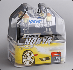 Nokya Stage 1 Hyper Yellow 893 Headlight Bulbs Part # NOK6622